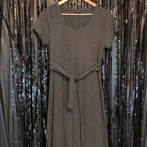 Torrid Gray Short Sleeve Dress